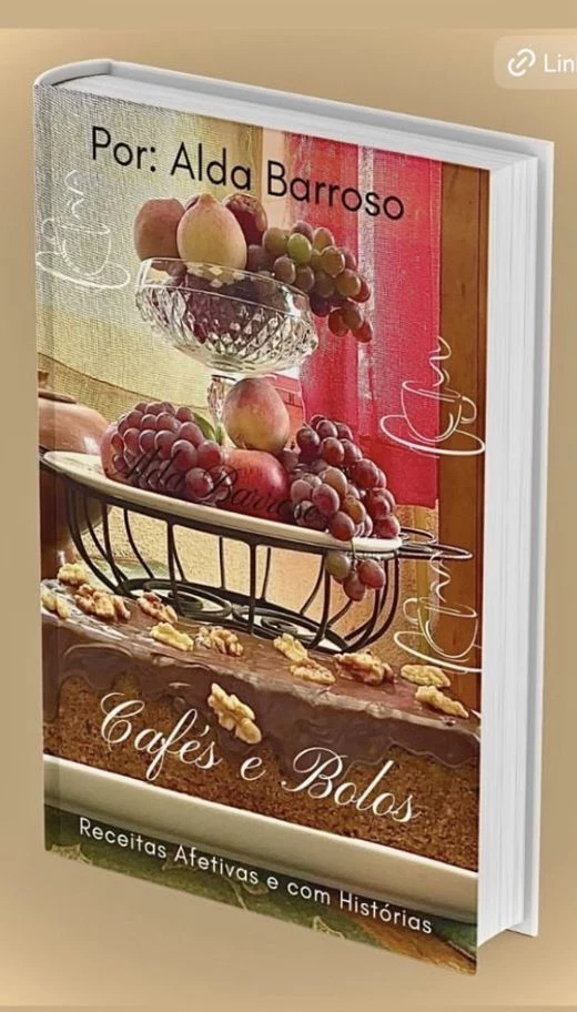 Capa original do e-book Cafés e Bolos